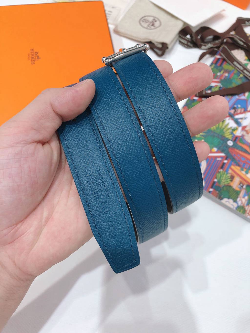 H**mes belts 24mm